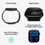 ابل - ساعة ابل واتش الاصدار 10 مقاس 46مم GPS الوان متعددة (بدون شريحة) - الصورة 3