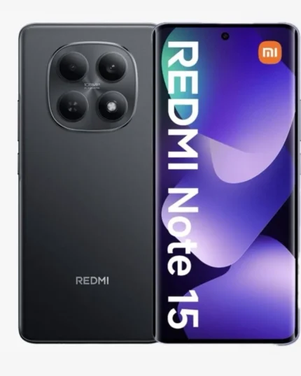 هاتف REDMI Note 15 باللون Glacier Blue مع سعة 256GB وذاكرة 8GB RAM