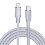 كابل VOLTME  باورلينك موس USB-C إلى USB-C بطول 1.8 متر، لون رمادي