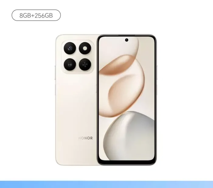 ⁦جوال هونر X7d 5G سعة 256 جيجابايت وذاكرة 8 جيجابايت - ذهبي صحراوي⁩ - الصورة ⁦1⁩