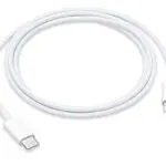كابل ابل USB-C إلى Lightning، طاقة تصل إلى 96 واط، طول 1 متر، أبيض – MUQ93ZE/A