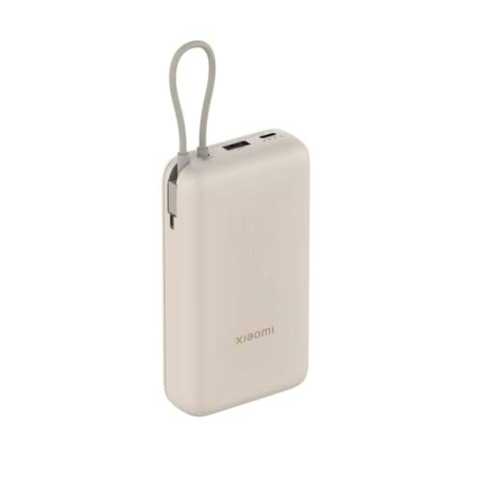⁦بنك طاقة من شاومي 10000mAh مع كابل USB-C مدمج بقدرة 22.5 واط⁩ - الصورة ⁦1⁩