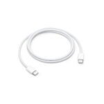 كابل Apple USB-C المنسوج للشحن بطول 1 متر - أبيض MQKJ3ZE/A