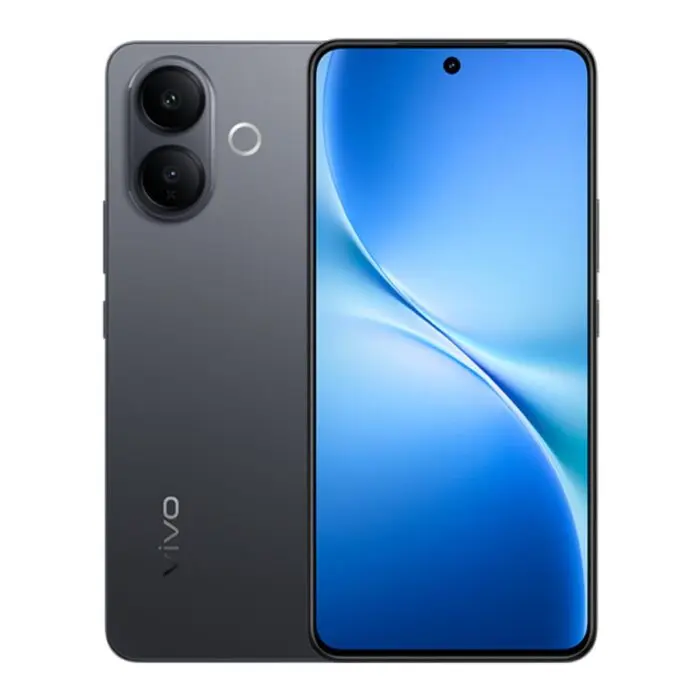 ⁦جوال vivo V60 Lite 5G سعة 256 جيجابايت ذاكرة 12 جيجابايت لون أسود⁩ - الصورة ⁦1⁩