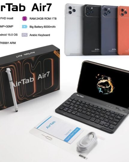 تابلت لوحي AIRTAB Air Air 7 سعة 1 تيرابايت ذاكرة 24 جيجابايت 5G