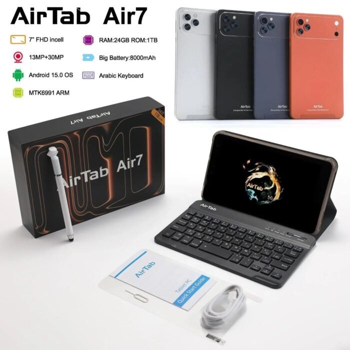 ⁦تابلت لوحي AIRTAB Air Air 7 سعة 1 تيرابايت ذاكرة 24 جيجابايت 5G⁩ - الصورة ⁦1⁩
