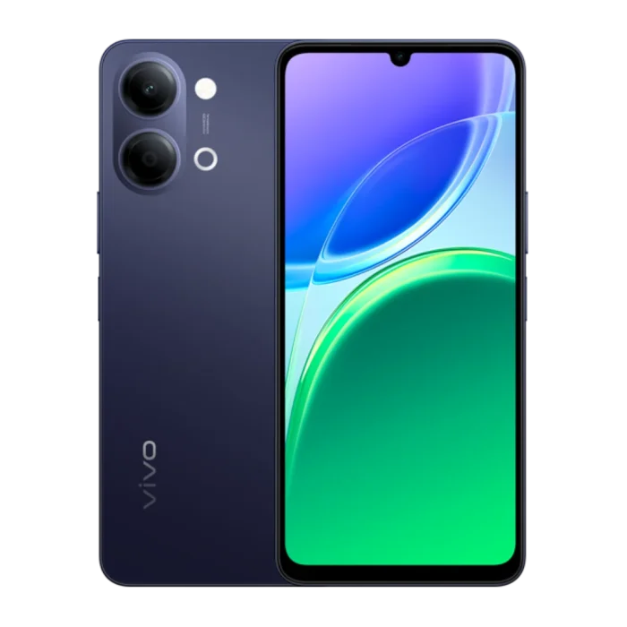 ⁦جوال vivo Y05 سعة 128 جيجابايت ذاكرة 4 جيجابايت 4G لون اسود⁩ - الصورة ⁦1⁩