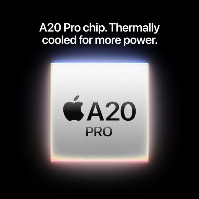 ⁦جوال Apple iPhone 18 Pro Max سعة 256 جيجابايت مع 12 جيجابايت RAM  الاصدار السعودي لون Glacier⁩ - الصورة ⁦6⁩