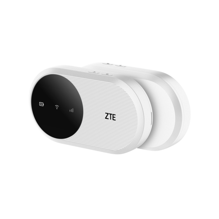 ⁦راوتر متنقل ZTE U20S Pro 4G Wi-Fi 6 أبيض⁩ - الصورة ⁦1⁩