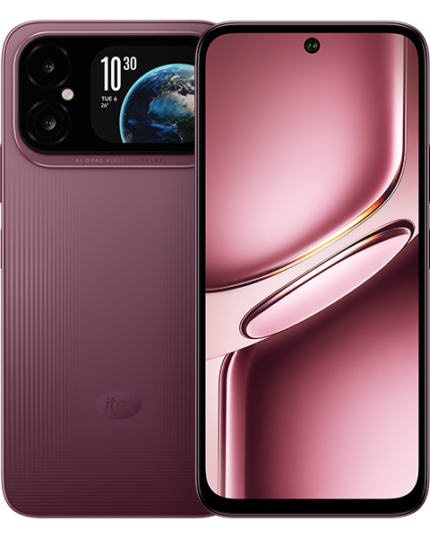 جوال itel A300+ بسعة 128 جيجابايت وذاكرة RAM بسعة 6 جيجابايت – عنابي داكن