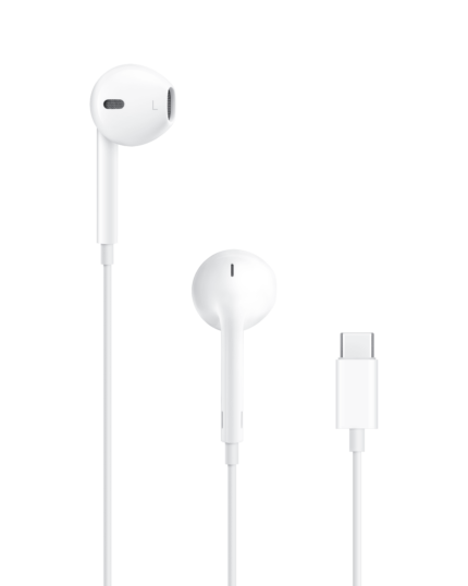 سماعات أذن Apple EarPods بموصل USB-C حاسبات العرب – أبيض
