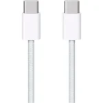 كابل Apple USB-C إلى USB-C منسوج بطول 1 متر  حاسبات العرب – أبيض